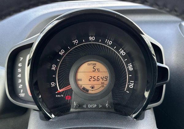 Toyota Aygo cena 46900 przebieg: 25602, rok produkcji 2020 z Wyrzysk małe 172